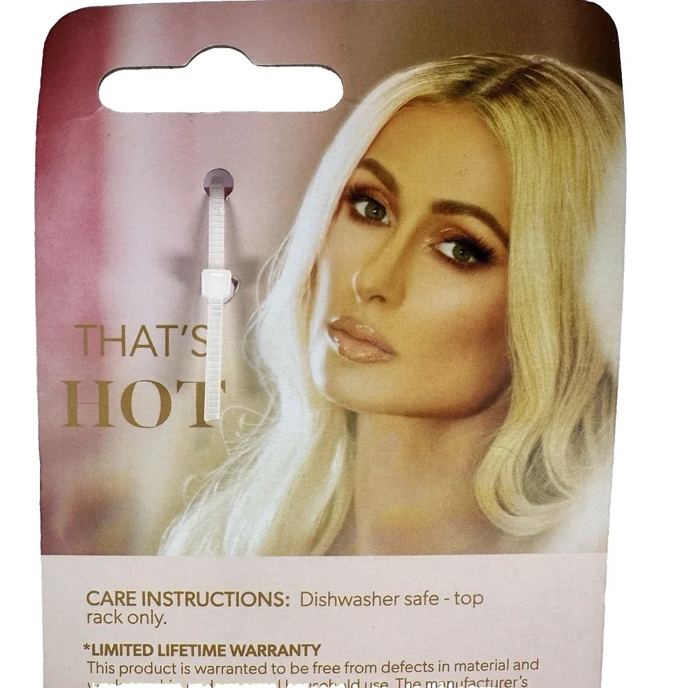 Paris Hilton Pink Silicone Ladle Speckled Kitchen Utensil NWT Cute